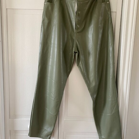 Velvet Heart Vegan Leather Pants with tags - Picture 2 of 4